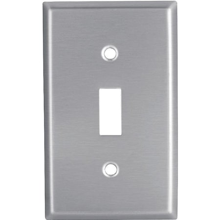 Eaton Wiring Devices STAINLESS STEELSWITCH PLATE 93071-BOX