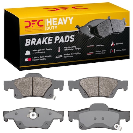 Dfc Heavy Duty, Disc Brake Pad Set,  1214-1498-00