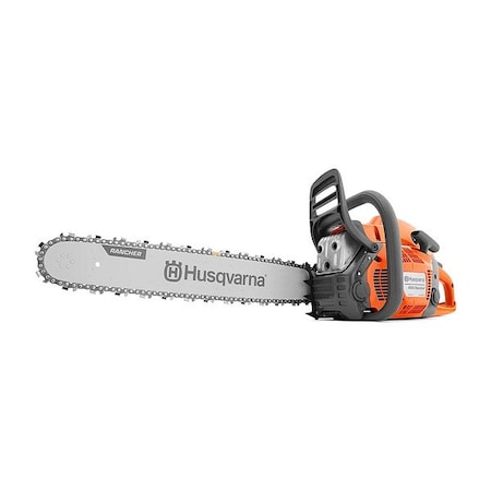 Husqvarna Gas-Powered Chainsaw, 3.5 hp, 13.2 lb 455 Rancher