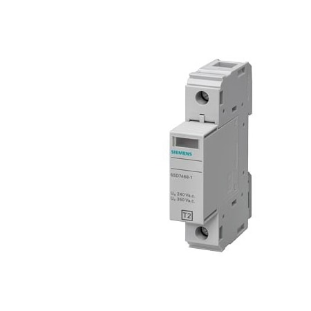 Siemens Surge arrester Type 2 Requirement class C UC 350V Pluggable protective modules 5SD7461-0