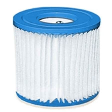 Intex Recreation Type H Filter Cartridge, Dacron Filter Media, Plastic Housing Material 29007E