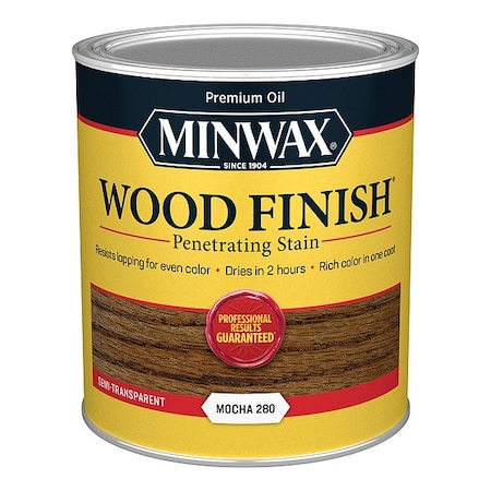 Minwax Wood Stain, 1 qt, Mocha 700194444