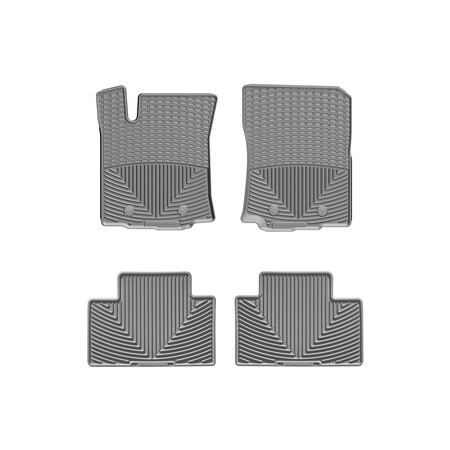 Weathertech Grey, Front and Rear All Weather Floor Mats WTFG186136