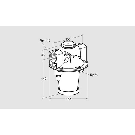 Honeywell Kromschroder REG, RTO, GIK 40R02 5 KS03155146