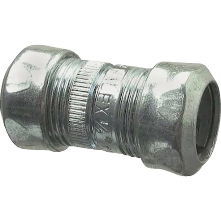 Halex 1'' EMT Steel Raintight Compression Coupling 62410
