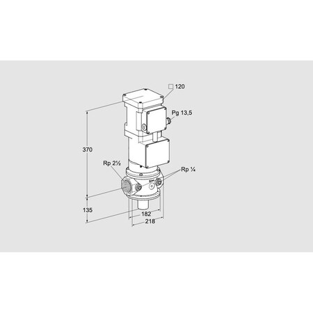 Honeywell Kromschroder VLV, MTR, GAS, VK 65R31T5A93D KS85311122