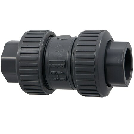 Nibco T45Bc-V 3 Threaded Tu Ball Check Fkm PVC MA800AF