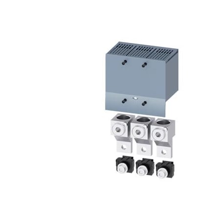 Siemens circular conduc. terminal TA2.2 50240 mmsqrd large with auxiliary conductor 3VA9253-0JC13