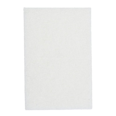 Norton Co Hand Pad, 9 in L, 6 in W, Super Fine 45600