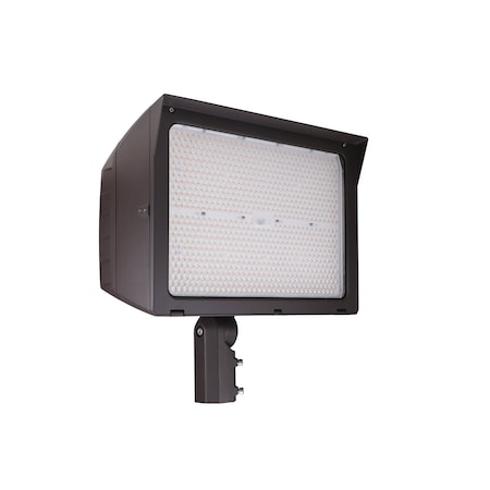 Beyond Led Technology UNION, LED Flood Light, Adj Wt 120W-200W, 29000LM, CCT 5K, Slip Fitter/Yoke Mount Included, Bronze 156693