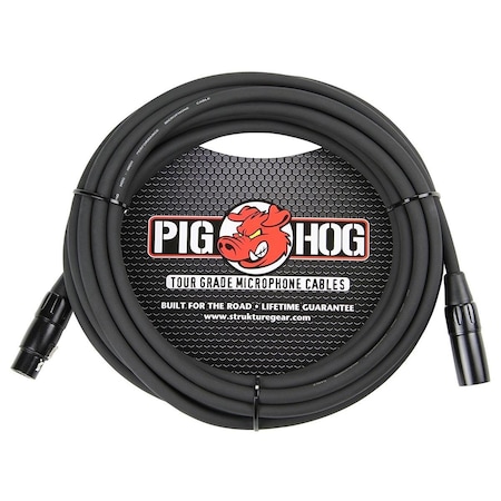Galaga Pig Hog  25 ft. x 8 mm Pig Hog High Performance XLR Microphone Cable PI566711
