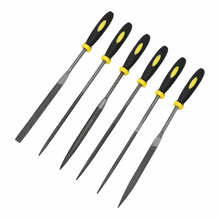 Big Horn 6-Piece Needle Files Set 19895