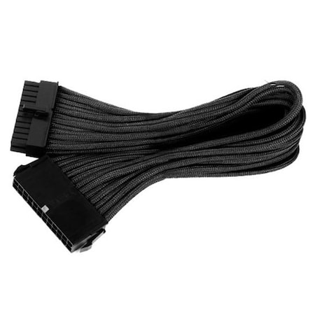 Dynamicfunction ATX 24 Pin to MB 24 Pin 300 mm Extension Power Cable - Black - 300 mm DY3203449