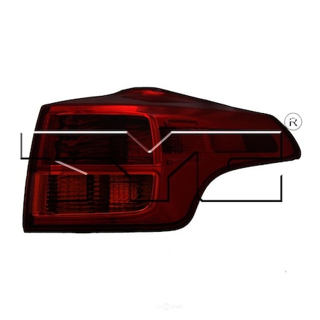 Tyc Capa Certified Tail Light Assembly 11-6577-01-9