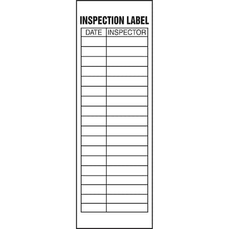 Accuform Safety Label, 2 in, 6 in, Adhesive Poly LELC525VSP