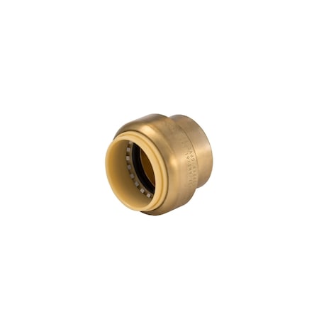 Proline Series 1-in PF Brass Push Fit Cap 6633-005