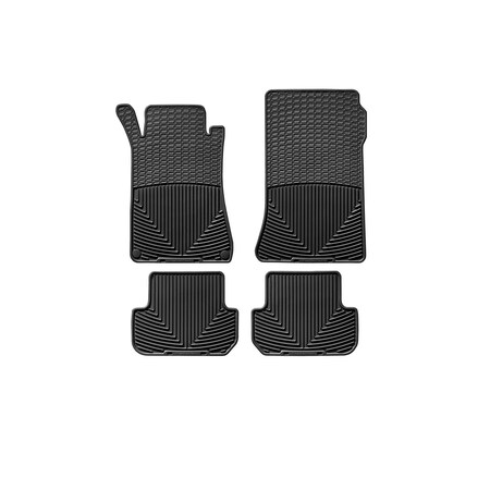 Weathertech Black, Front and Rear All Weather Floor Mats MB W209 B