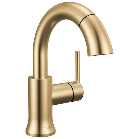 Delta Trinsic Single Handle Pull Down Bathroom Faucet In Champagne Bronze 559HAR-CZPD-DST