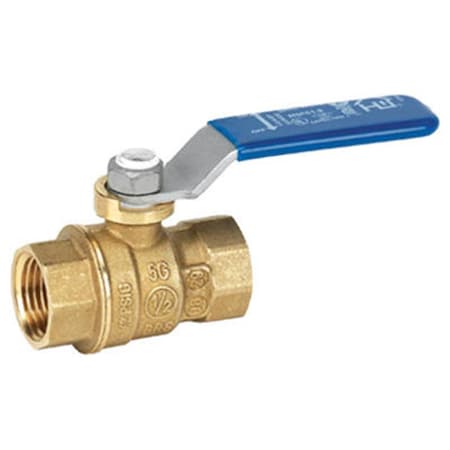Gourmetgalley 116-2-1-1 1 in. FPT Forged Brass Port Ball Valve GO595748
