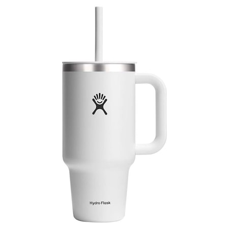 Hydroflask 32 fl. oz. White BPA Free Travel Tumbler TT32PS110
