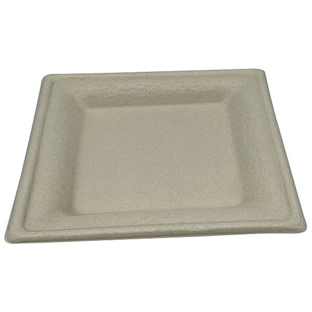 Zoro Select Fiber Plate, 6 1/4 in x 6 1/4 in, PK500 EDP-66-PF
