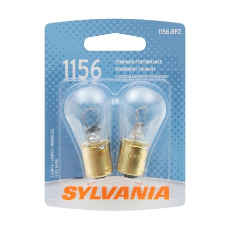 Sylvania Bulbs, 26.9 W, Mini-Halogen, Clear 1156.BP2