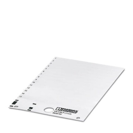 Phoenix Contact US-EMLP 11X9 Plastic label Card white 0828789