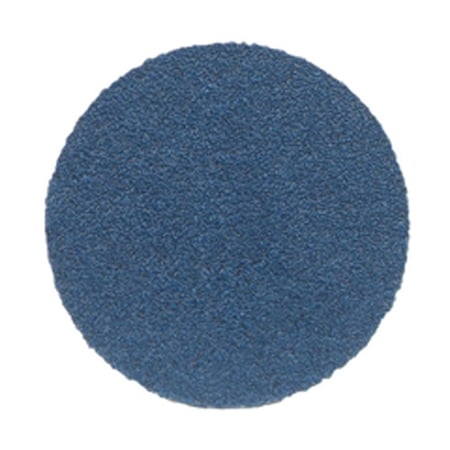 Norton Abrasives BlueFire 23591 H875P Series NorGrip Sanding Disc, 8 in, 80 Grit, Zirconia Alumina 66261123591