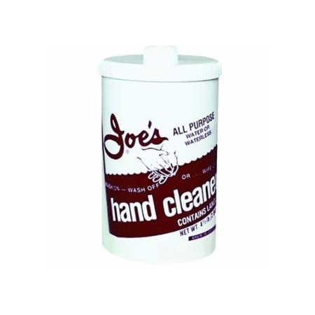 Joes All Purpose Waterless Hand Cleaner, 4 lb 5 oz, Plastic Can, 6PK 407-101P