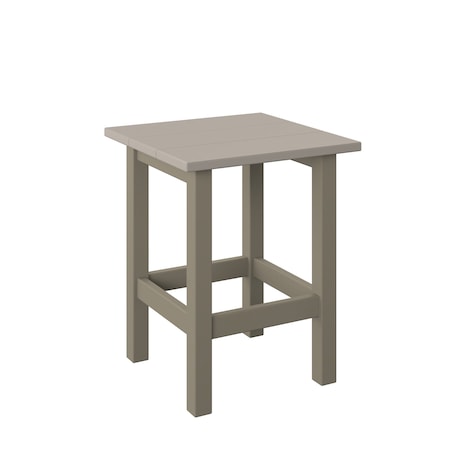 Polybird MODERN END TABLE      SAND AND WEATHERWOOD POLYBIRD P66