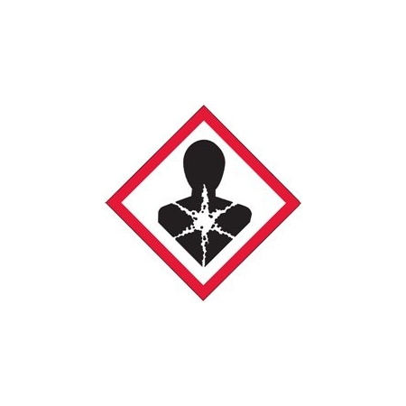 Bubblefast 1 x 1'' Pictogram - Health Hazard Labels BFDL4139