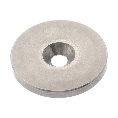Zoro Select Countersunk Washer, Fits Bolt Size #10 , Stainless Steel Plain Finish Z9934H-316