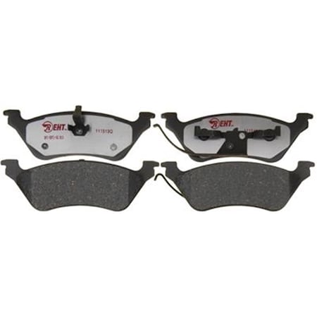R/M Brakes RM Brakes EHT858 Brake Pad Set R53-EHT858