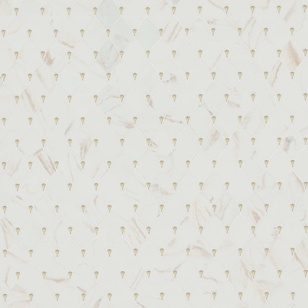 Msi Citadel Gold Trident 10  in. X 12  in. Matte Glass Mosaic Tile, 10PK ZOR-MD-0622