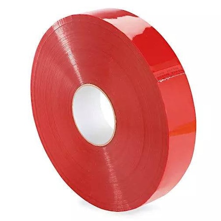Wod Tape Premium Grade Carton Sealing Packaging Tape 2.6 Mil Acrylic Adhesive Red: 2 in. x 1000yds, 6PK WOD CSTC26WBA-02000-6-1000-RED