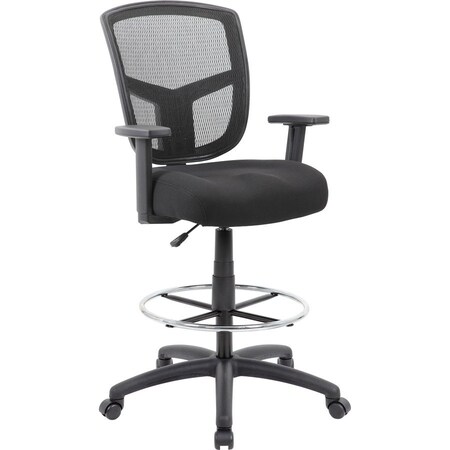 Norstar Slate Grey Linen Chair With Pewter Mist Base B16021