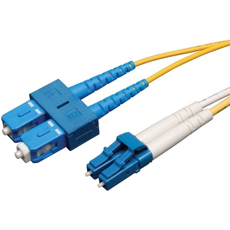 Eaton Tripp Lite Series Duplex Singlemode 9/125 Fiber Patch Cable LC/SC, 2M 6 ft. N366-02M