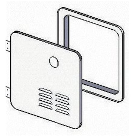 Escapada 6 gal Suburban New Install Door Kit Polar White ES3664956