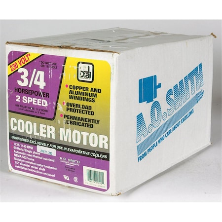 Dial Metal Black Evaporative Cooler Motor Kit DI6340