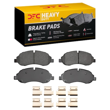 Dfc Heavy Duty Disc Brake Pad Set, 1214-1774-01