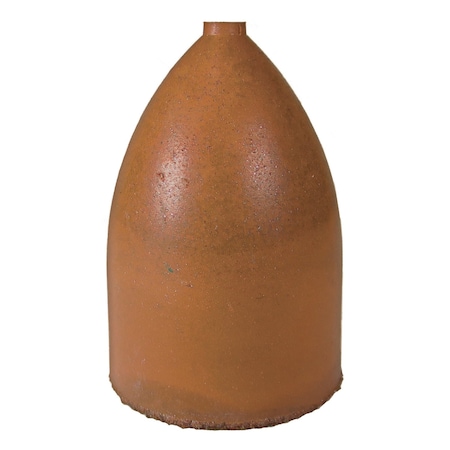 Dedeco RBR ABRASIVE CONE, BULLET 1-1/2" X 1", BRN X/C A/O 1/UNIT 0121