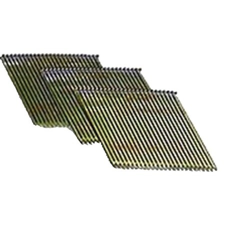 Pro-Fit Collated Finishing Nail, 2 in L, 15 ga, Electro Galvanized, 33 Degrees 603130