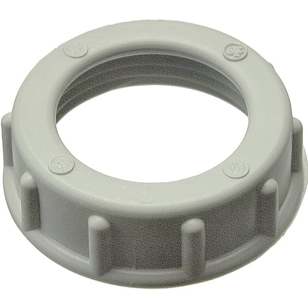 Halex Conduit Fitting Bushing, 1-1/4 in, Threaded, PVC, Red 75212B