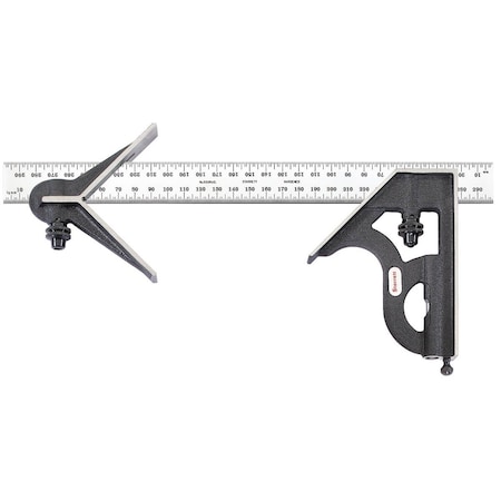 Ls Starrett COMBINATION SQUARE- 300mm- No 35 GRADS C11MHC-300