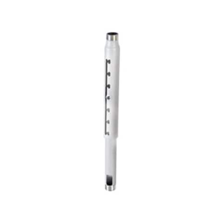 Chief Speed-Connect CMS0203W 2-3' Adjustable Extension Column - 500 lb - White CMS0203W