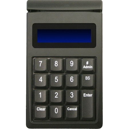 Strategic Sourcing ID TECHNOLOGIES SECUREKEY M130 USB-KEYBOARD, XML, 15 KEY, 3 TRACK, BLACK IDKE-534833BL