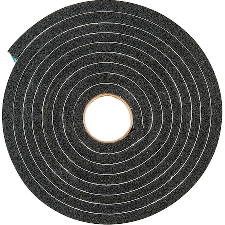 M-D Building Products Building Products 3/8'' x 3/4'' x 10 Ft. Black Sponge Window Seal for Large-Wide Gaps 6635