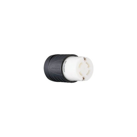 Pass & Seymour Turnlok Locking Connector, 3 -Pole, 30 A, 125/250 V, IP20, NEMA: NEMA L14-30R L1430CCCV3