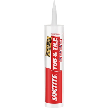 Minwax 10 Oz Loctite 2154739 White Polyseamseal Tub and Tile Adhesive Caulk 13205