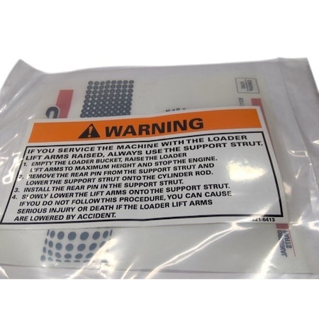 Cnh DECAL, CNH OEM 321-6413 321-6413